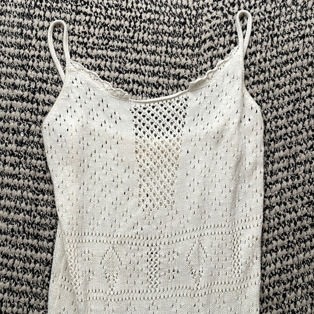 GORGEOUS Cream knit midi, worn once